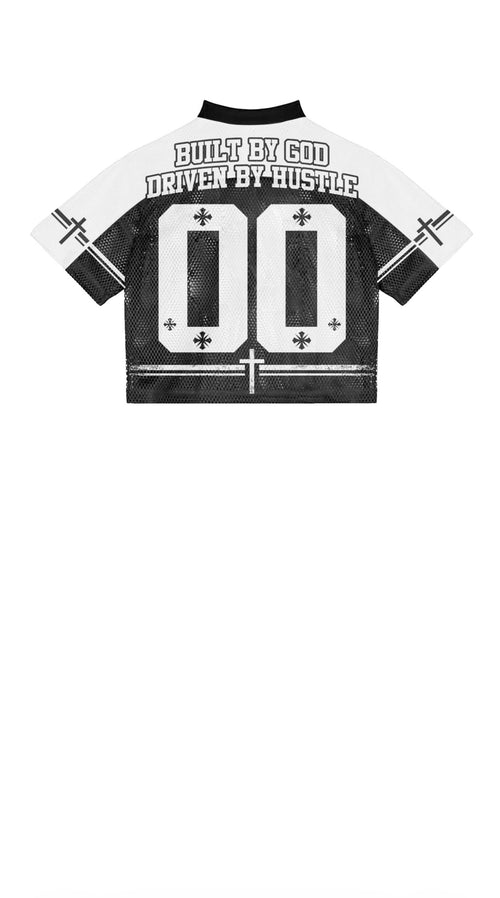 Black 00 Driven By Hustle Mesh Jersey