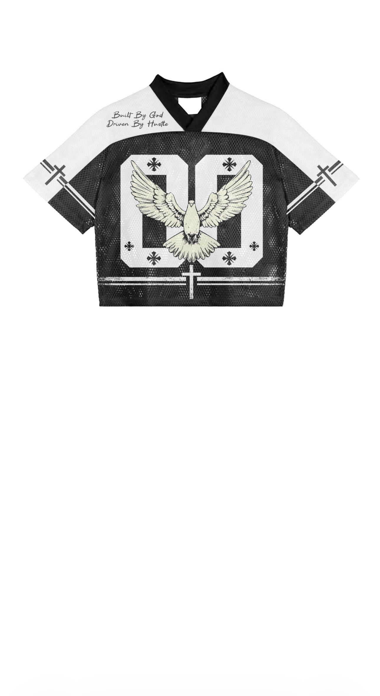 Black 00 Driven By Hustle Mesh Jersey