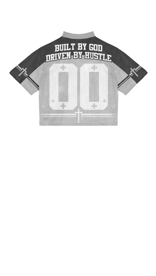 Cool Grey 00 Driven By Hustle Mesh Jersey